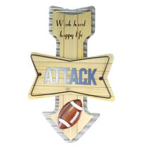 Adorno Placa Decor Attack