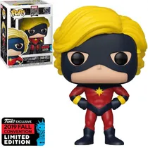Funko Pop Marvel 80TH Captain Marvel *Comic NYCC* 526