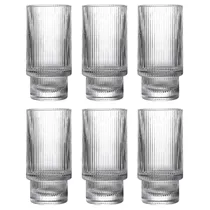 Copo de Vidro Jogo 6 Pç 300ML