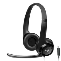 Auricular Logitech H390 981-000014 Negro Confort