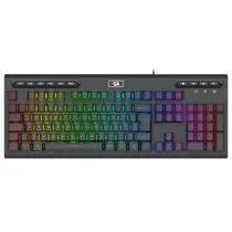 Teclado Gamer Redragon K513-RGB Aditya USB / RGB / Ingles - Preto
