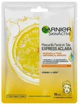 Máscara Facial Garnier Skin Active Express Aclara (1 Unidade)