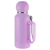 Garrafa Térmica Vacuum Insulated Bottle IH1300 - 1.3L - com Cuia e Bomba - Lilas