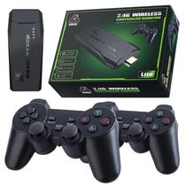 Consola Game Stick Controller Gampead Lite / 4K / Ultra HD / com 2 Controles - Preto