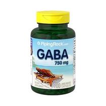 Gaba Piping Rock 750MG 100 Capsulas