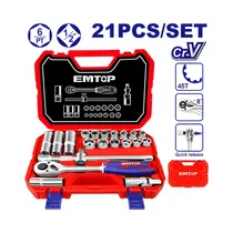 Kit de Tubos Estriados Emtop ESKT12211 1/2 21 Piezas