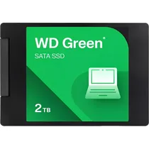 SSD 2.5" Western Digital Green SATA 545-450 MB/s 2 TB - Preto/Verde (WDS200T5G0A)