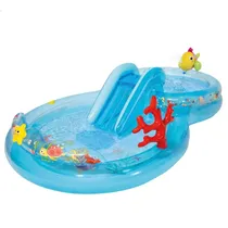 Piscina Intex 56143 Inflável com Escorregador 310X193X71