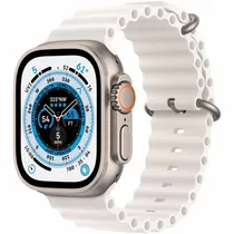 Apple Watch Ultra 2 de 49MM MREJ3LW/A Lte (Caja de Titânio/Pulseira Oceano White)