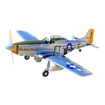 Aviao Seagull P-51D "Charlotte's Chariot II" 71" Arf SEA391GEAR