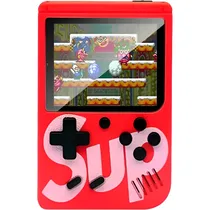 Mini Console Portátil Sup Game Box Plus 400 Em 1 - Vermelho