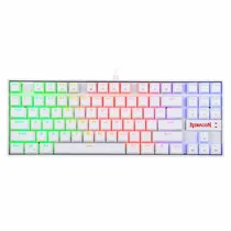 Teclado Gamer Mecanico Redragon K552W-RGB Kumara USB / RGB / Ingles - Branco