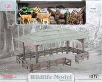 Toys Set de Animais Zhong Jieming Q9899-ZJ115-A