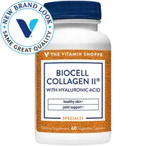 The Vitamin Shoppe Vitamina Uc Collagen Tipo 2 Plastico Blanco