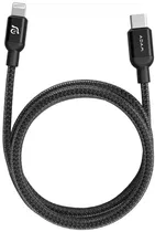 Cabo Adam Elements Peak II C120B USB-C para Lightning 120CM - Preto