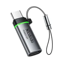 Adaptador Mcdodo OT-2450 USB-C A USB-C Gris