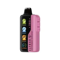 Elfbar Trio 40K Sour Strawberry Dragonfruit 40.000 Puffs