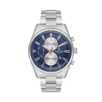 Relógio Analógico Masculino Daniel Klein Exclusive DK.1.12590-3 - Prata/Azul