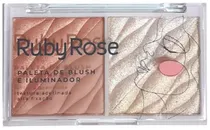 Blush Iluminador Ruby Rose Fancy HB-7533-2 - 11.6G