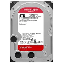 HD Western Digital 4TB WD Red Plus Nas 3.5" SATA 3 5400RPM - WD40EFPX  HD Western ...