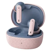 Fone de Ouvido Satellite AE-6236 Wireless - Rosa e Cinza