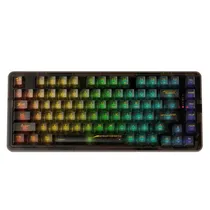 Teclado Gamer Redragon Elf Pro K649CTB RGB Switch Translucent Custom Layout 78% Sem Fio – Preto