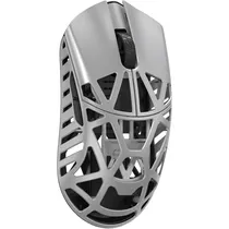 Mouse Gamer Wlmouse Beast X Mini Pro Magnesium 8K Sem Fio - Metallic Silver