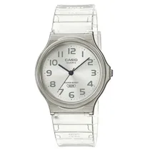 Reloj Unisex Analógico Casio MQ-24S-7BDF Transparente