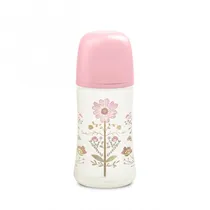 Suavinex Biberon Fisiologico Premium Gold Edition Rosa 270ML