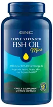 GNC Triple Strength Fish Oil Mini - 240 Cápsulas