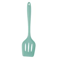 Espatula Silicone Azul Claro 31CM