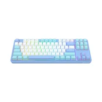 Redragon Teclado K707WBB-RGB Star Blade Ingles Celeste  Redragon Te...