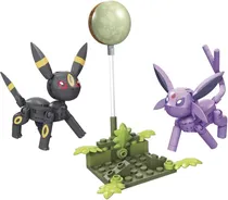 Mega Construx Pokémon Umbreon & Espeon Mattel - HGC21 (125 Peças)