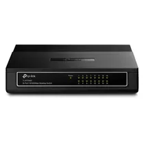Hub Switch TP-Link TL-SF1016D 16 Portas Gigabit 100MBPS - Preto