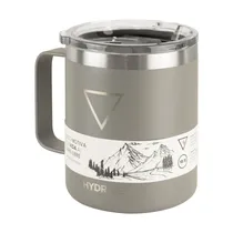 Caneca Térmica Hydrate Taza Cafe - 355ML - Cinza  Caneca Térm...