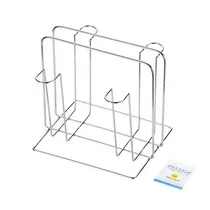 Glass Stand Porta Vasos Inox