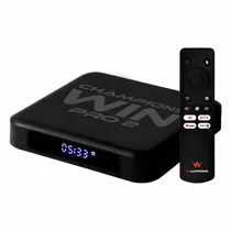 Receptor Champions Win Pro 2 4K Ultra HD 16GB 2GB Ram Wifi - Preto