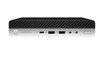 Desktop Mini HP Prodesk 600 G4 i5-8500T/16GB/256GB SSD/W10 Pro Preto