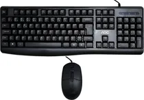 Teclado e Mouse com Fio AOC KM170B/FG (Português)