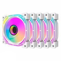 Coole Fan para Gabinete Darkflash INF24 Pro 5 Em 1 - Branco