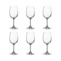 Set de Copas para Vino Bohemia Bruna 350ML 6 Piezas