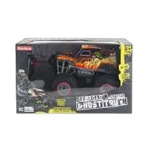 Northsun Vehiculo Ghost Truck RC Naranja c/Luces Y Sonidos Y Ruedas p/Pirueta Plastico 8+ Años Multicolor