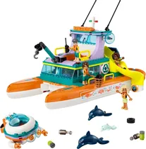 Lego Friends Sea Rescue Boat - 41734 (717 Peças)