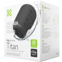 Caixa Klip KBS-200BK 12W Titan Portatil Aux/BT BLK