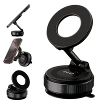Suporte para Celular Magnetico Luo LU-495 Magnetic Suction - Preto  Suporte par...