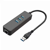 Hub USB Sate A-HUB41 4EN1 USB3.0*3/RJ45 1000MBS  Hub USB Sat...