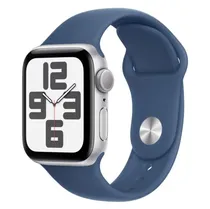 Apple Watch Se 2 MXEC3LL/A Caixa Alumínio 40MM Prata - Esportiva Azul s/M