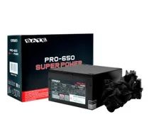 Fuente 650W Sate PRO-650 12V  Fuente 650W...