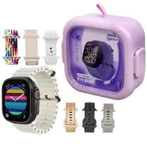 Relógio K17-Combo 49 MM com Bluetooth - Preto/Cinza