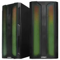 Speaker Satellite Gamer AS-92006B USB Bluetooth RGB - Preto